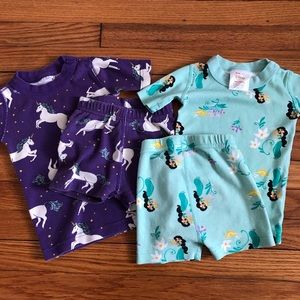 Toddler girl summer pajamas 💕